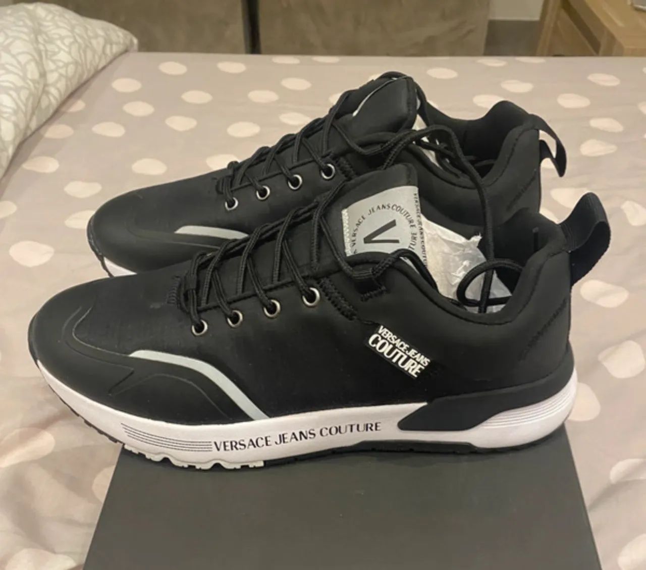 Tênis Cano Alto TÃªnis Da Versace Tênis Cano Alto Dsl Delgatto Couro Bota  Masculino Zattini, image size:1280x1129