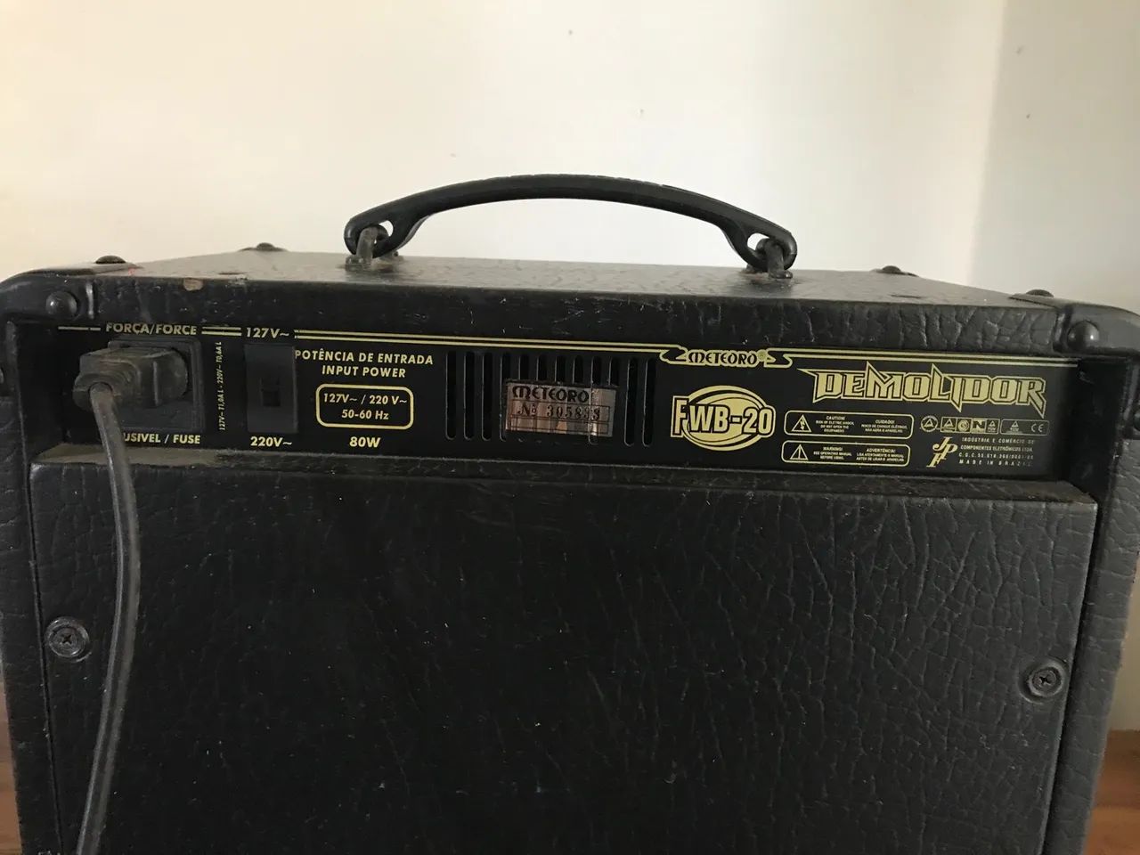 Amplificador Demolidor Meteoro FWB-20 - Foto 5