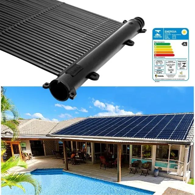 Aquecimento solar Piscina 7,5 metros