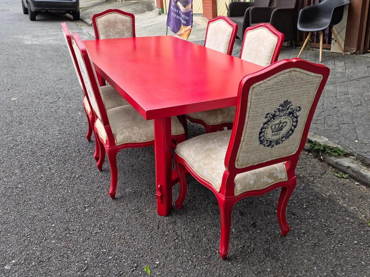 Mesa de jantar estilo colonial provençal  - Foto 3