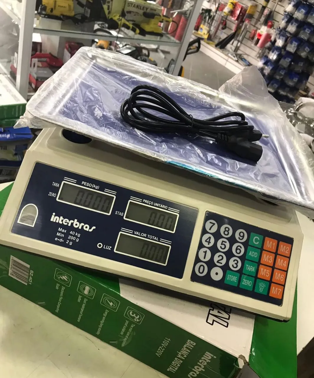 Balança Digital Comercial pesa de 2g ate 40kg novas com 6 meses de garantia