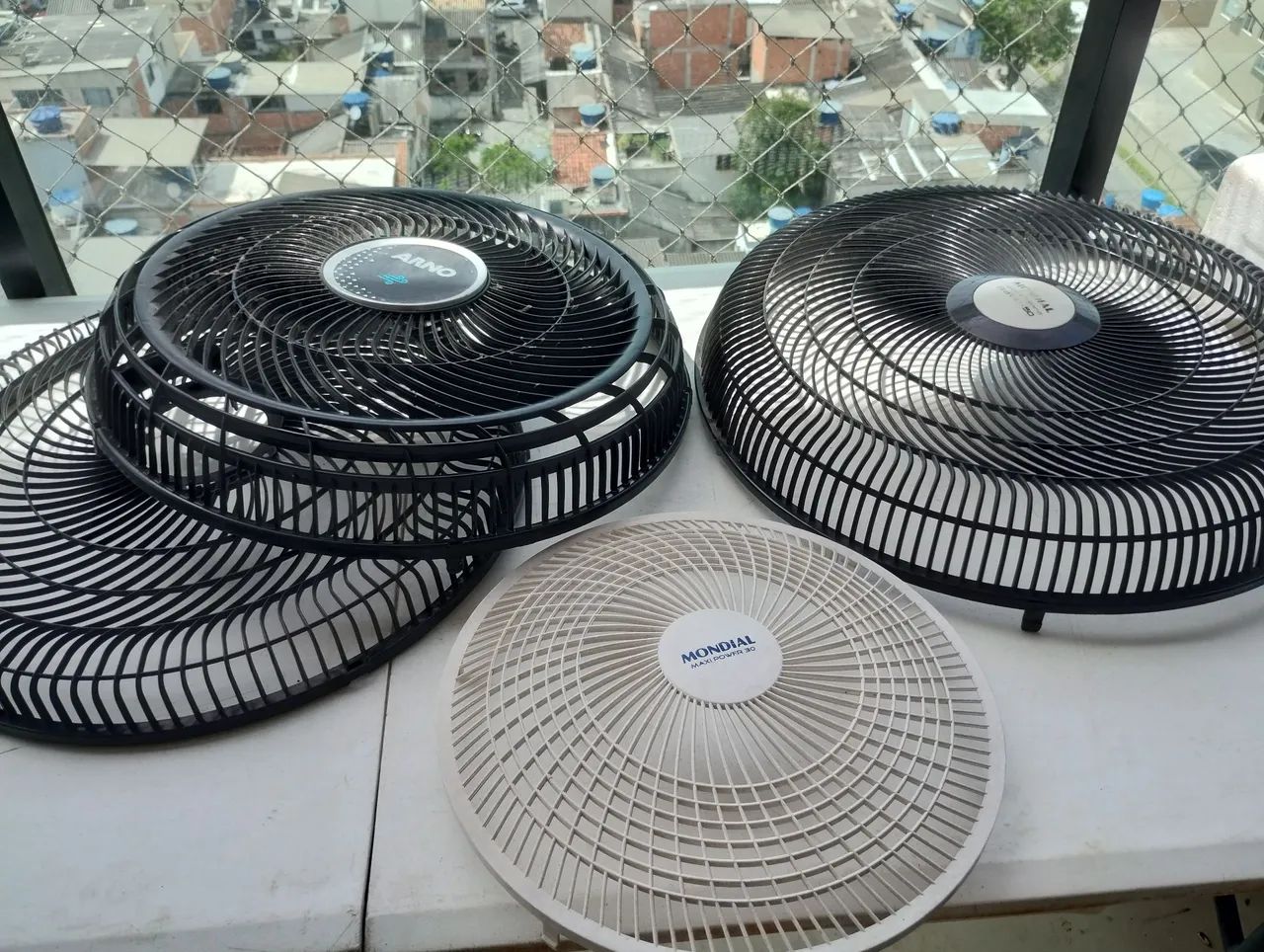 Grade frontal ventilador ARNO E MONDIAL 