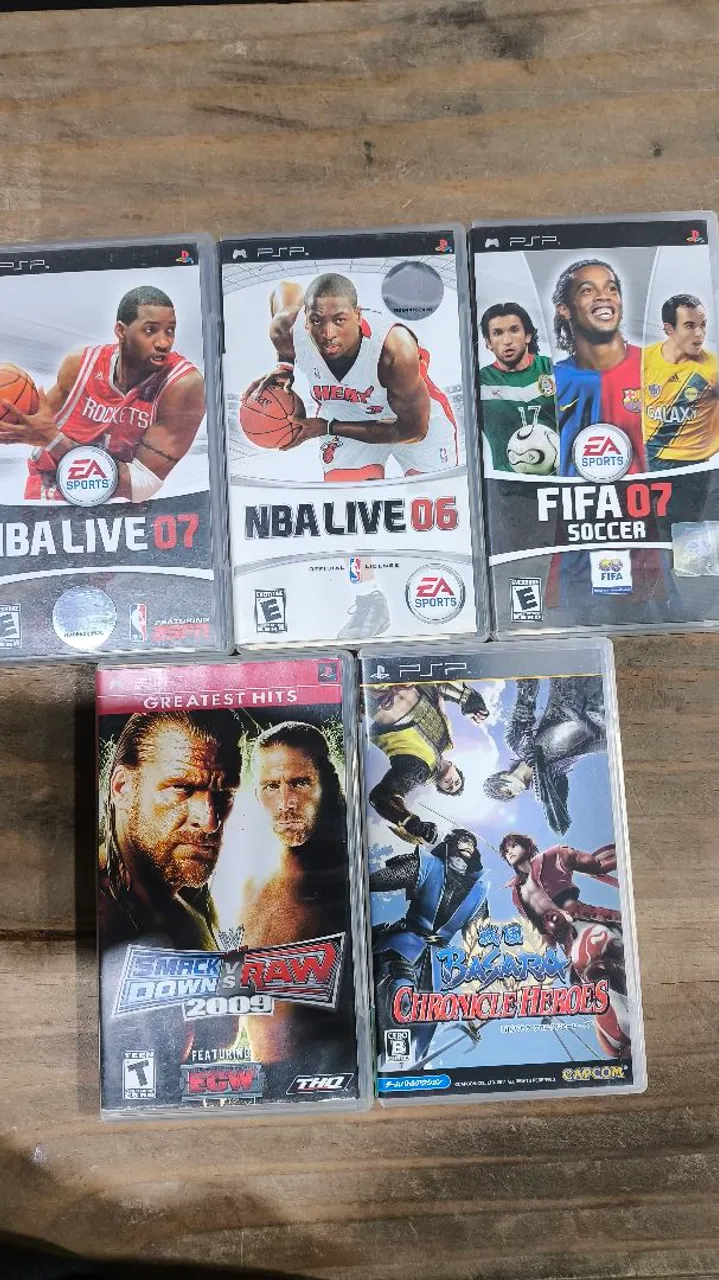 Lote de Jogos PSP ou unidade