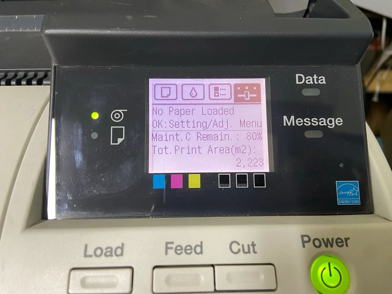 Impressora Canon IPF765 com recarga de tinta - Foto 3