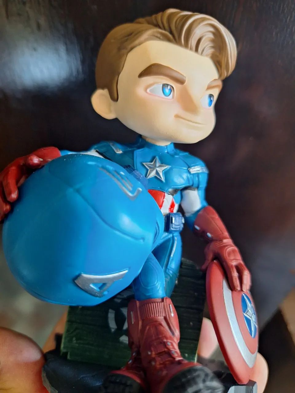 Capitão América minico iron studios vingadores - Foto 4