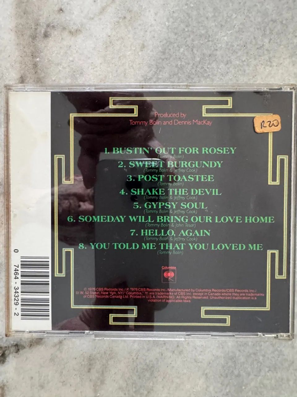 TOMMY BOLIN - PRIVATE EYES - IMPORTADO - Foto 3