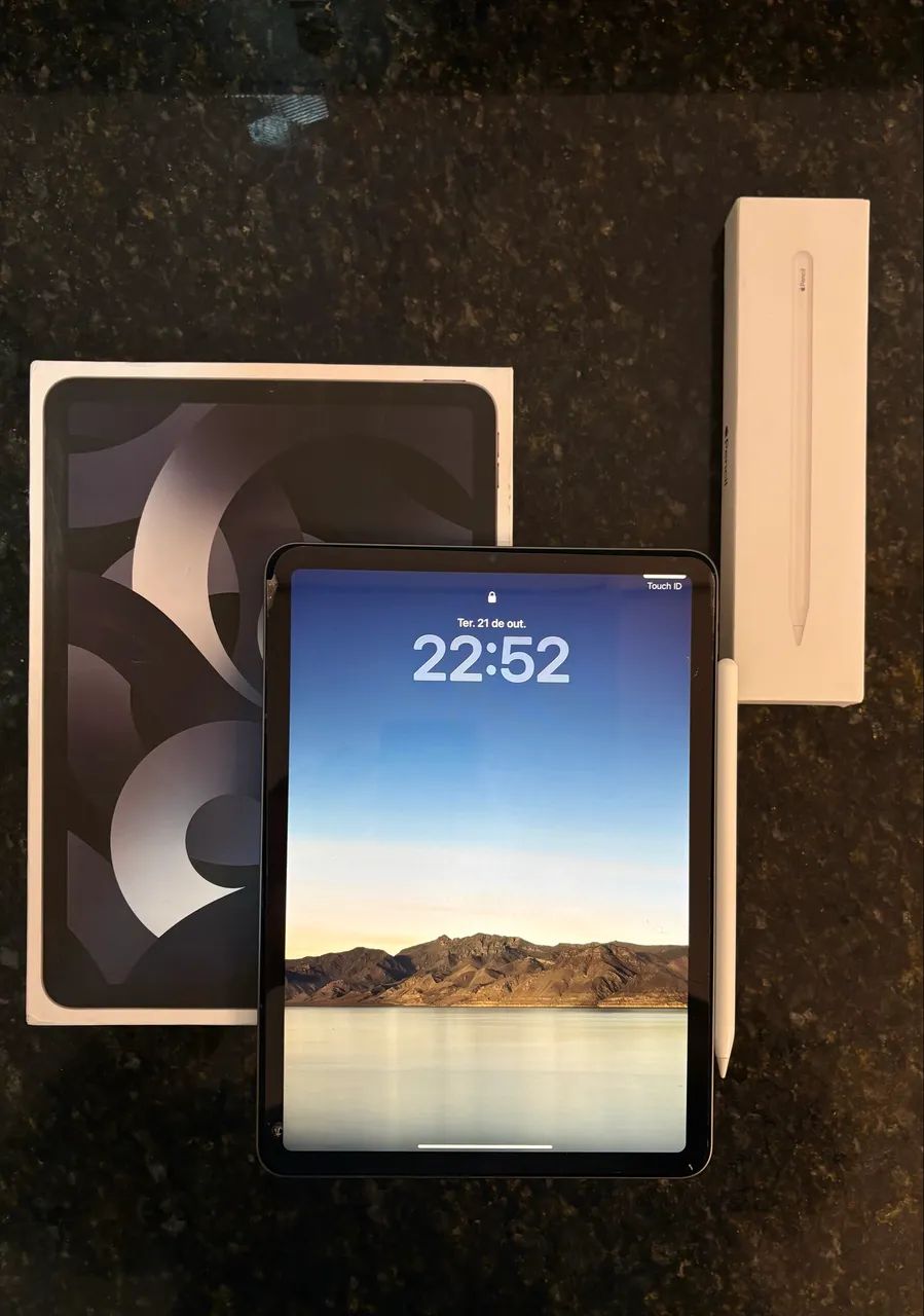 iPad Air 5 Geração + Apple Pencil 2 Geração64166968644355122