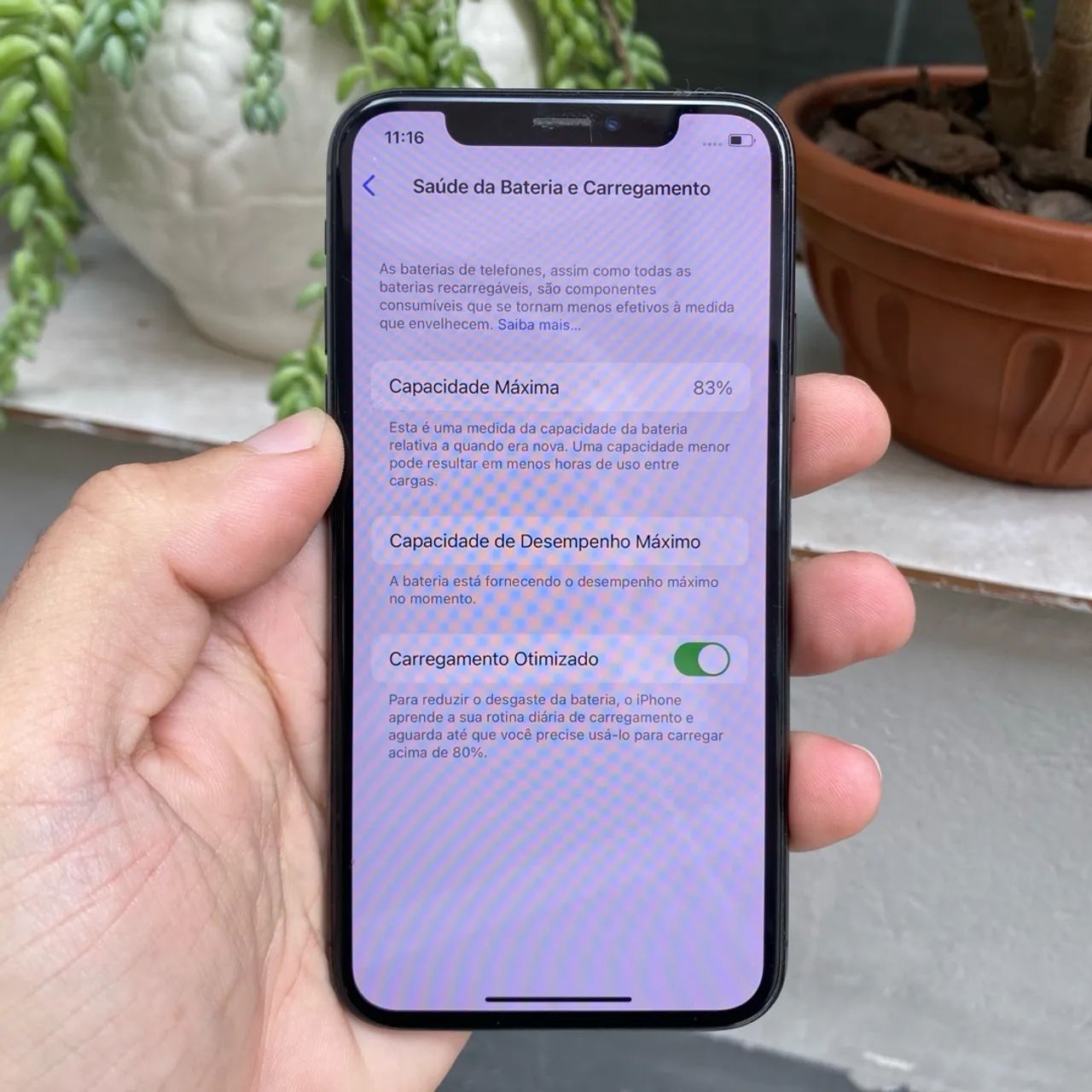 iPhone X 64gb 83% tudo ok  - Foto 3