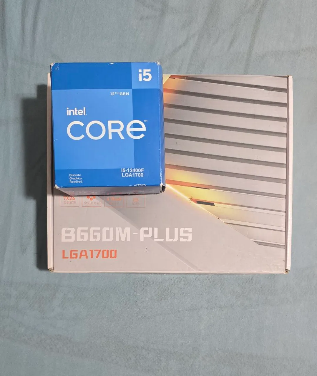 Kit i5-12400F +b660m plus huananzhi