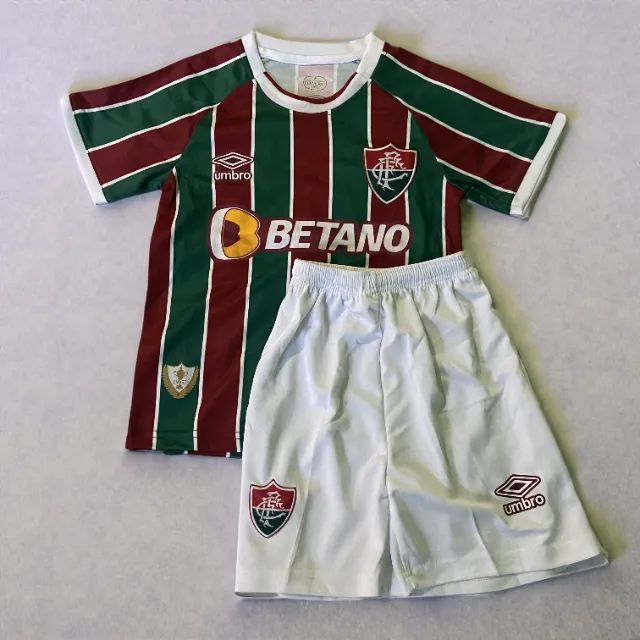 Camisa do Fluminense 1 Infantil (kit com short) - 23/24