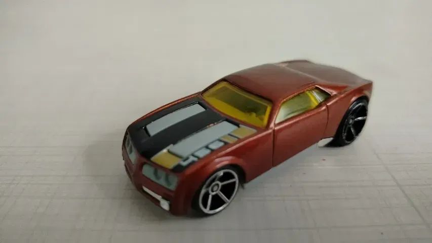 Miniatura Bully Goat Hot Wheels 1/64 #Marrom