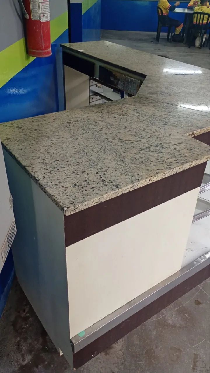 Balcão com pedra de mármore  - Foto 5