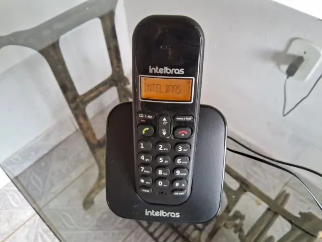 Telefone Sem Fio Intelbras Ts 2510 Preto - Foto 3