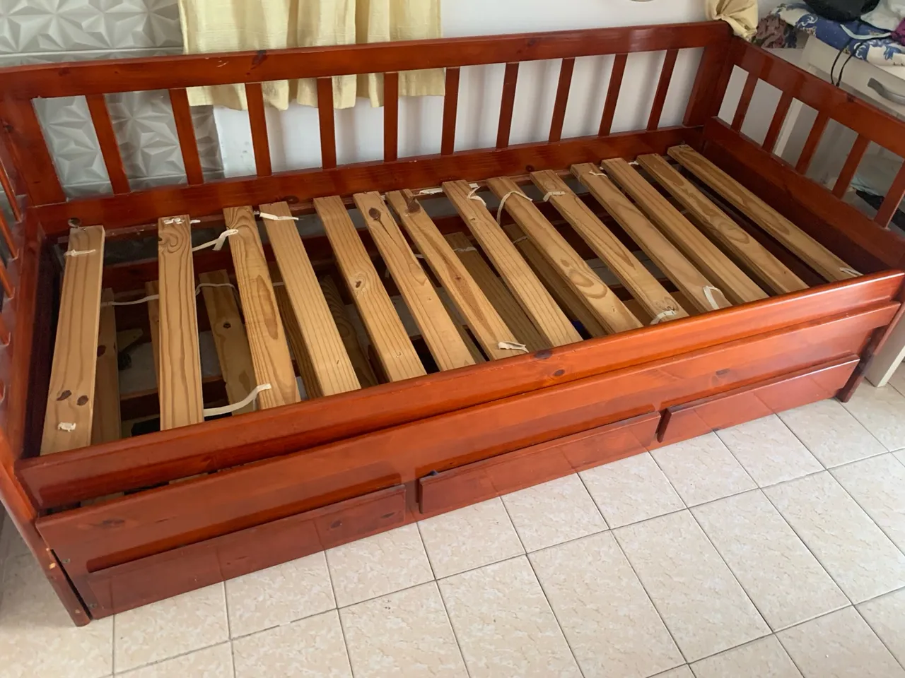 Bi Cama de madeira com gavetas