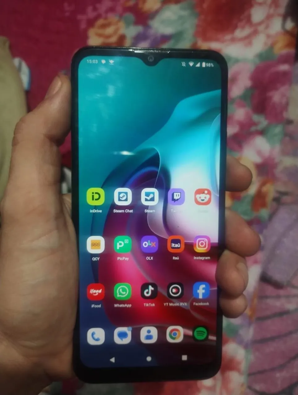 Moto g30 128GB troco por cama de casal