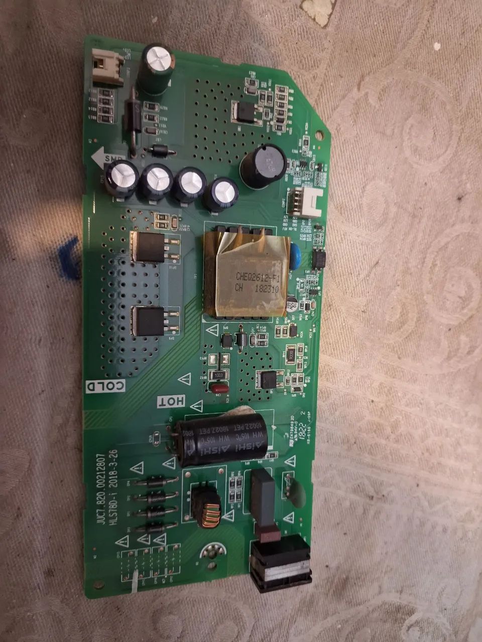 Placa principal e fonte ptv28g50sn led - Foto 2