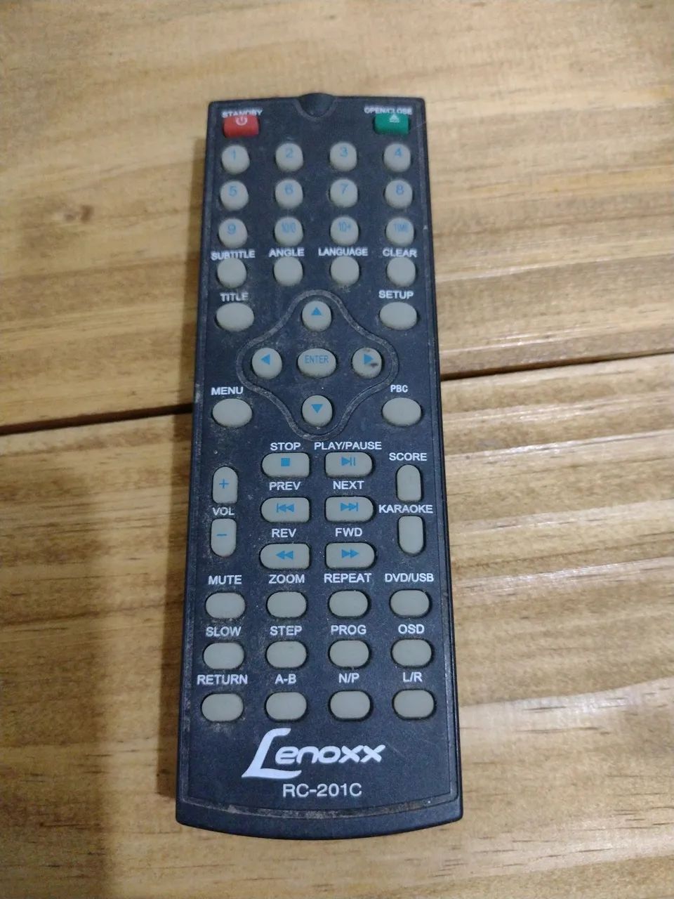 Controle remoto Lenoxx rc201c