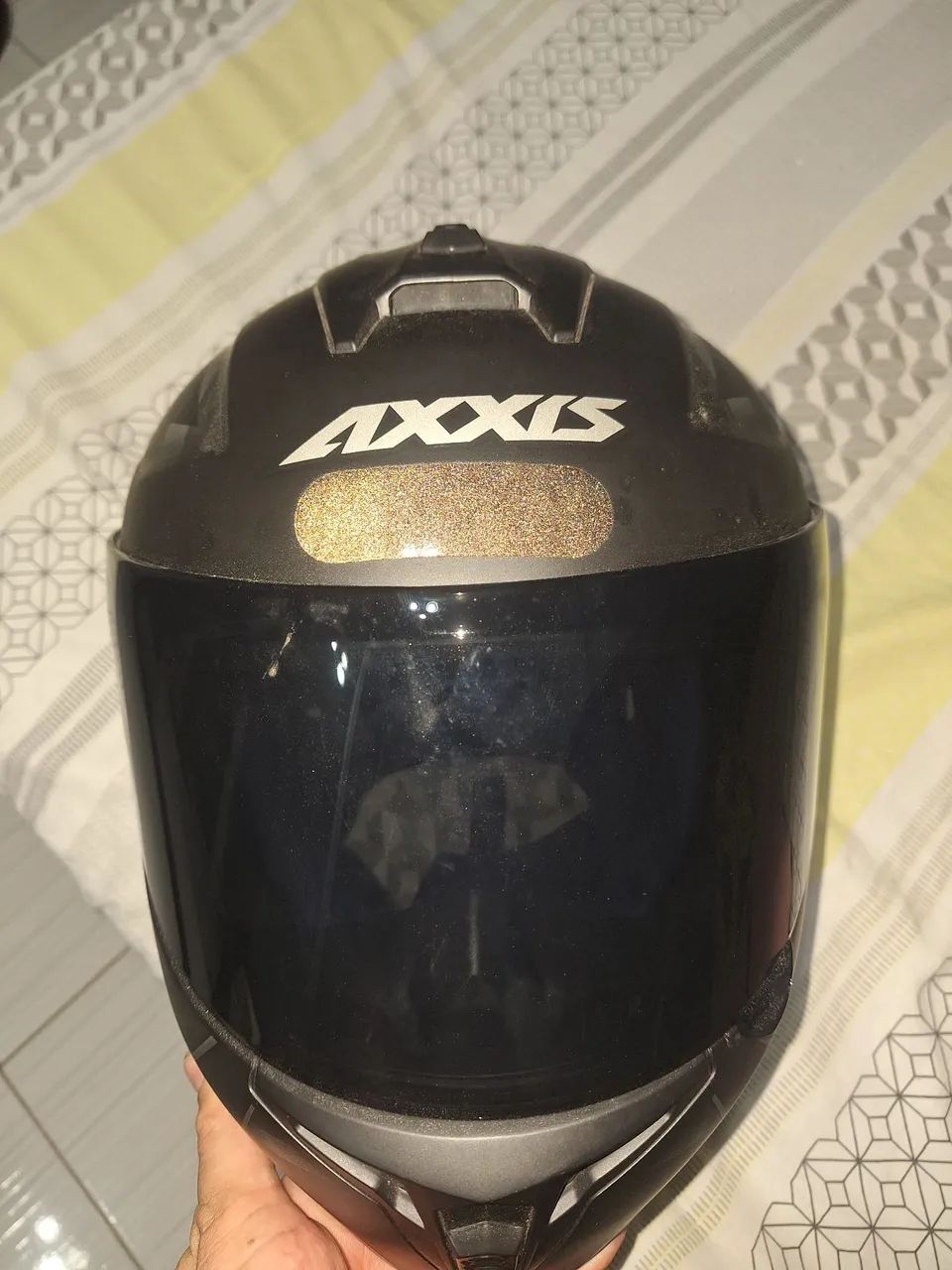 Capacete axxis Draken Inglaterra -  Tamanho 60 - Foto 4