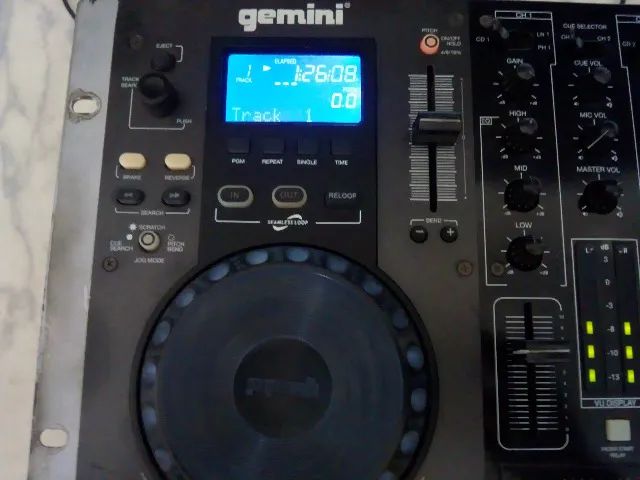 Mix Gemini Cdm 3610 Mp3 Cd Duplo Com Defeito - Foto 3