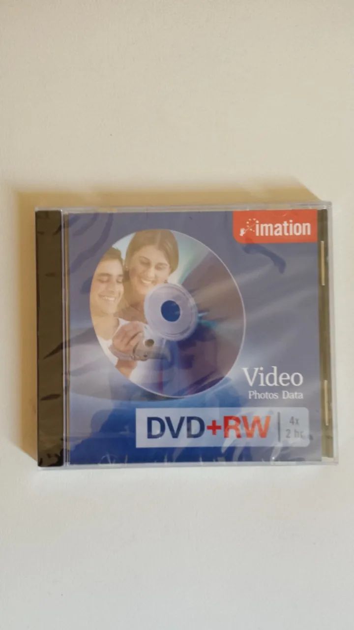 10Pcs Midia DVD+RW  Regravavel - Foto 2