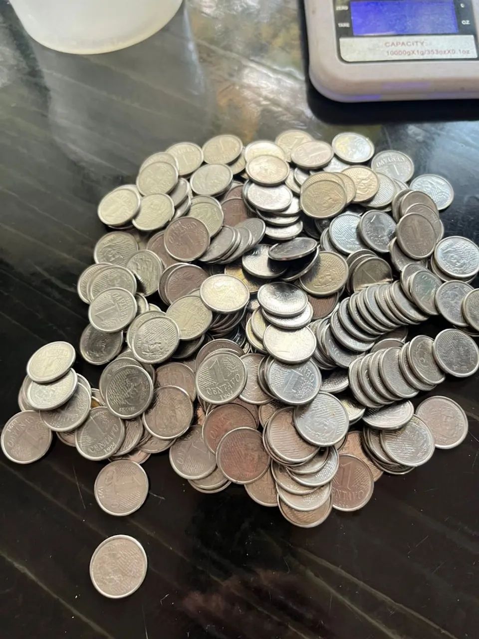 Moedas 1 centavo com data vazada64304357360002121