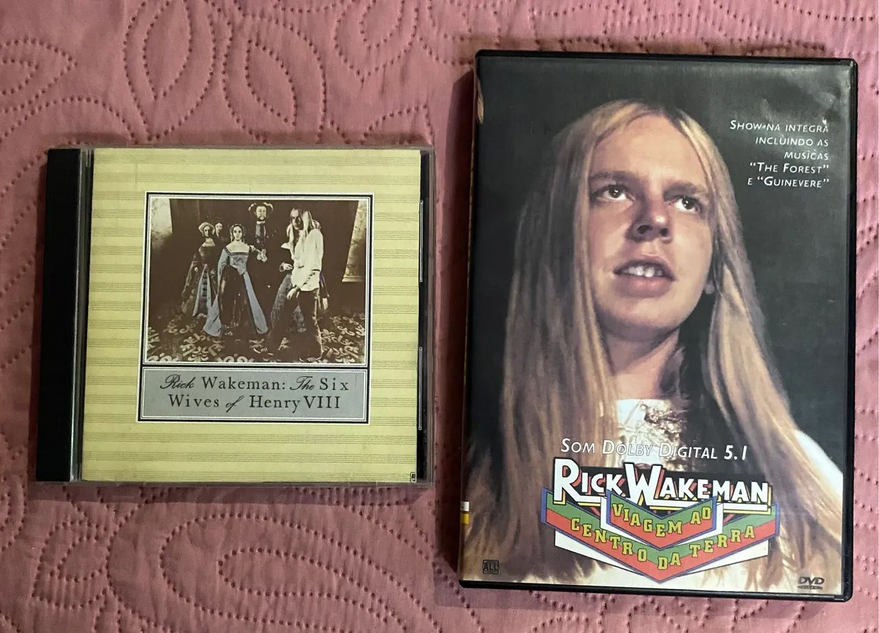 DVD e Cd RICK WAKEMAN