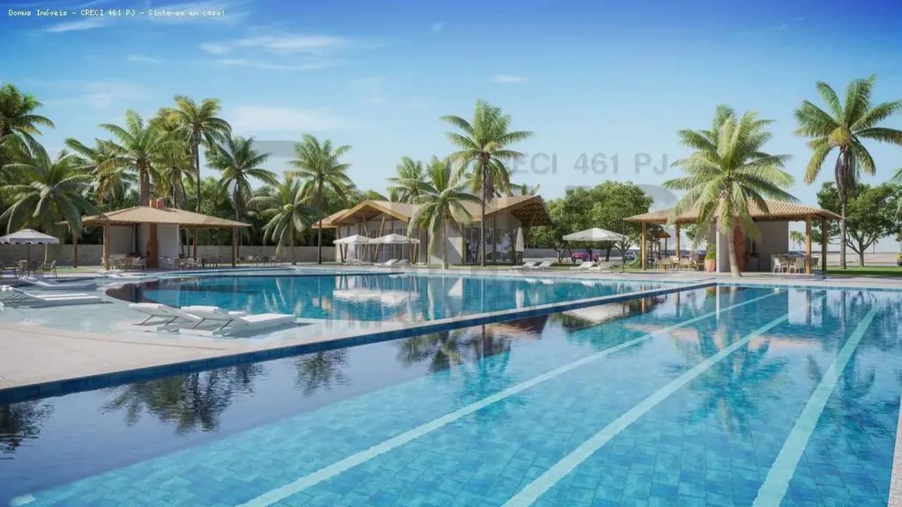 Terreno no Condomínio Malibu Beach Residence com 200m²