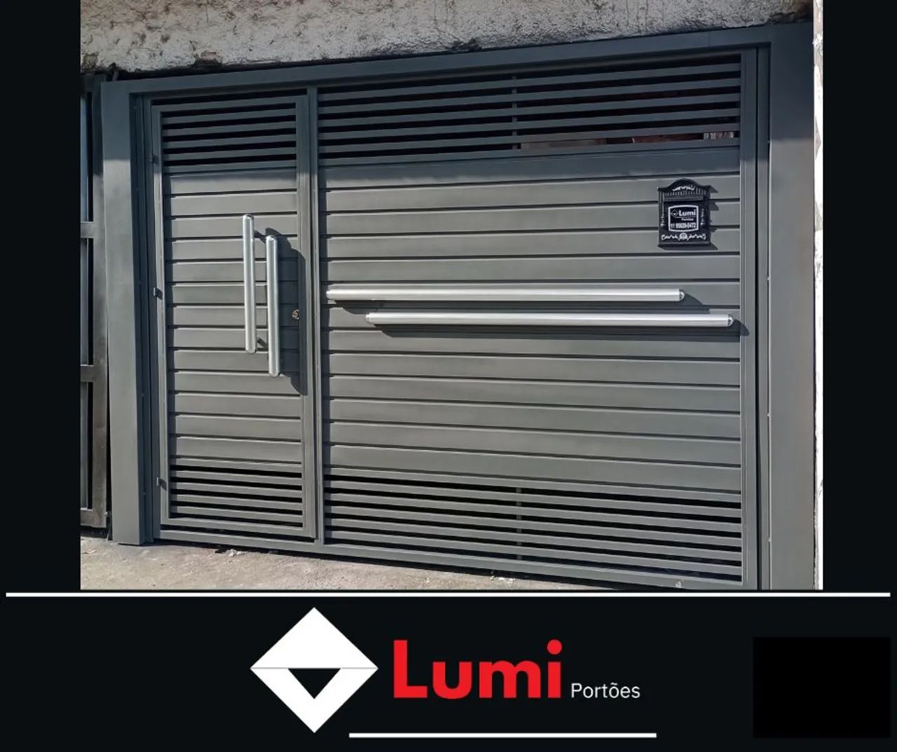 Portão Galvonizado_ Lumi: Design e Proteção - Foto 6
