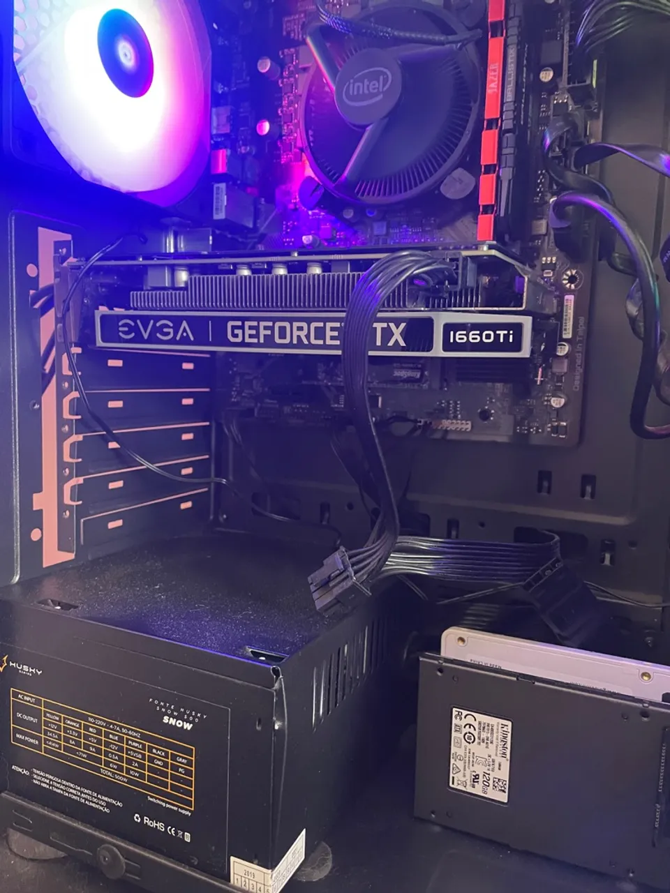 Placa de Vídeo EVGA GeForce GTX 1660Ti