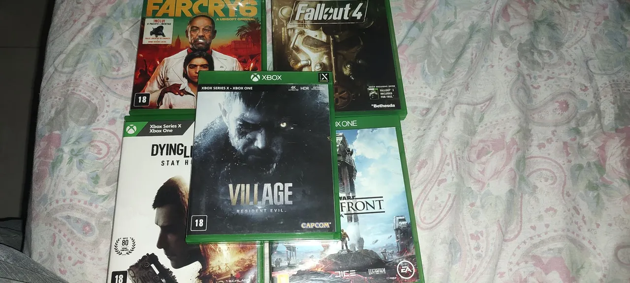 Coletânea Jogos Xbox Series X/Xbox One: Far Cry 6, Resident Evil Village e Mais