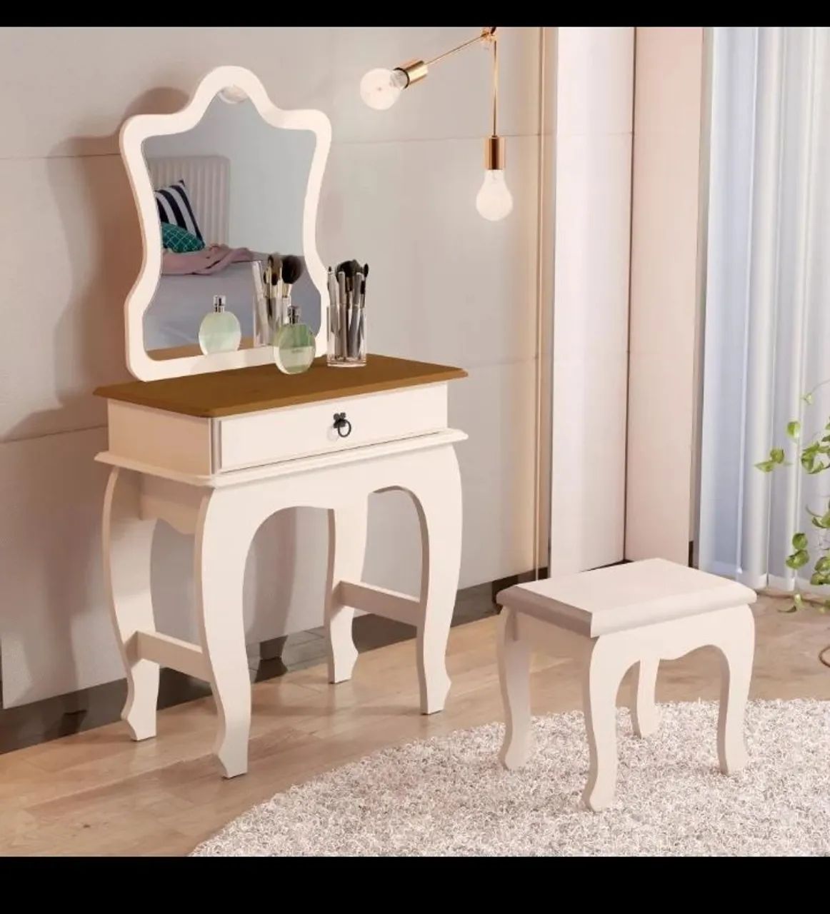 Penteadeira Camarim off-white 
