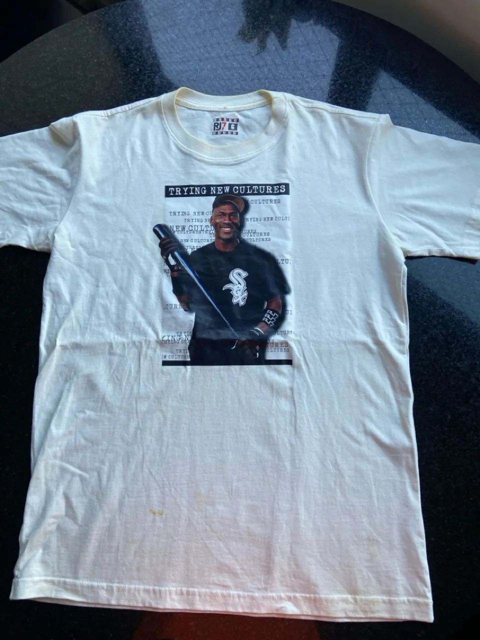 Camiseta Estampa Michael Jordan - Branco - Foto 2