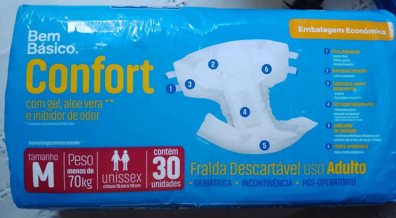 Fraldas /Curativo Hidrocolóide/Almofada de gel quadrada - Foto 4