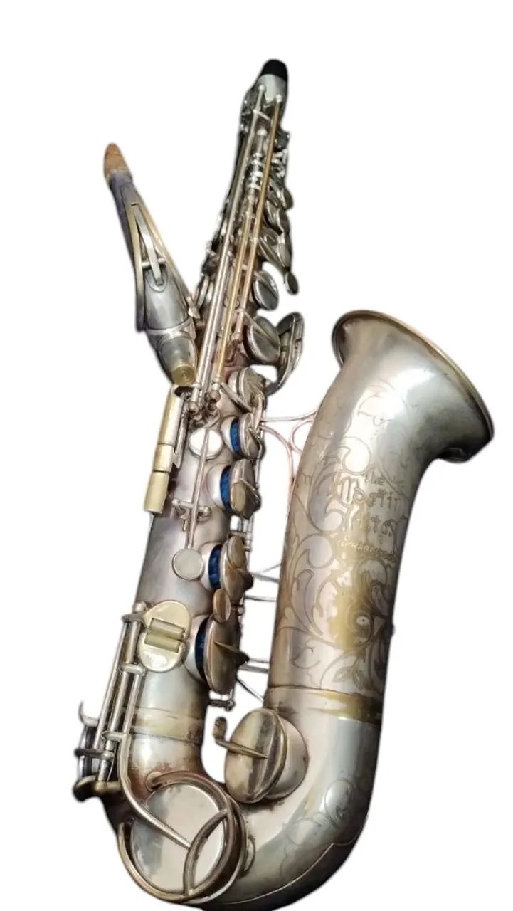 Troca por Sax Tenor Soprano Clarineta - Sax Alto Martim Commitee III SILVER ÍNTEGRO!!! - Foto 4