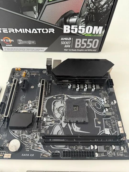 placa mãe MAXSUN B550M Terminator - Foto 2