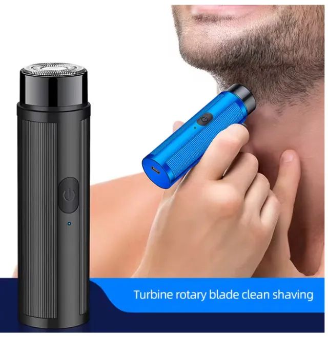 Barbeador Elétrico Portátil USB Mini - PROMOÇÃO