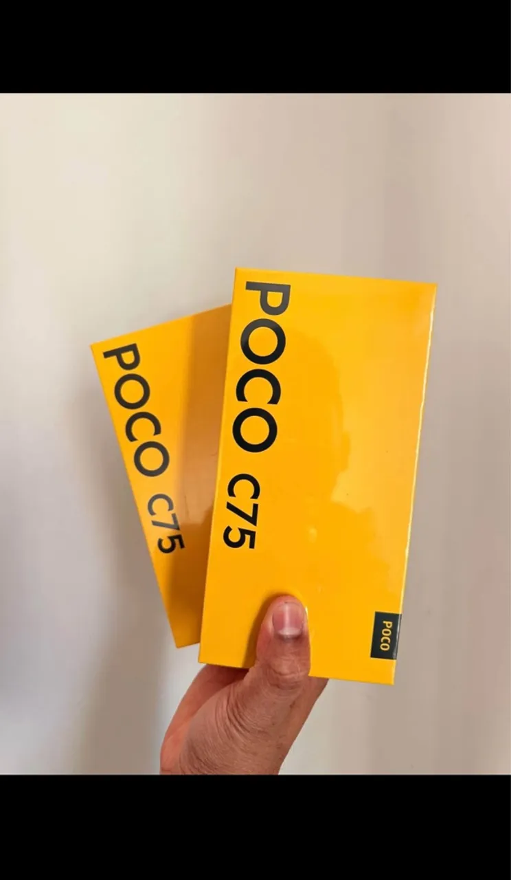 Poco C75 256GB/8 GB ram entrego em Apucarana