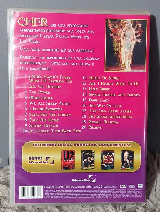 Cher - Live In Las Vegas (DVD) - Foto 2