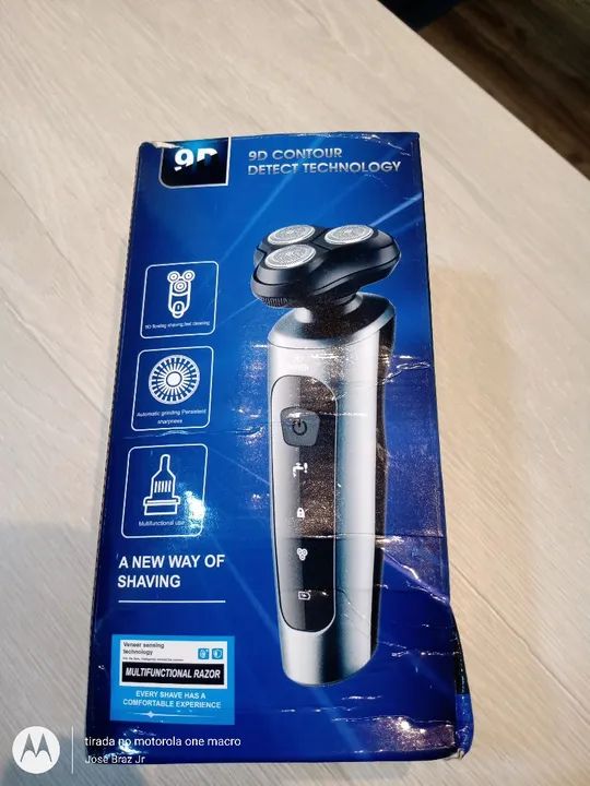 Barbeador Elétrico Recarregável  Razor Novo - Foto 4