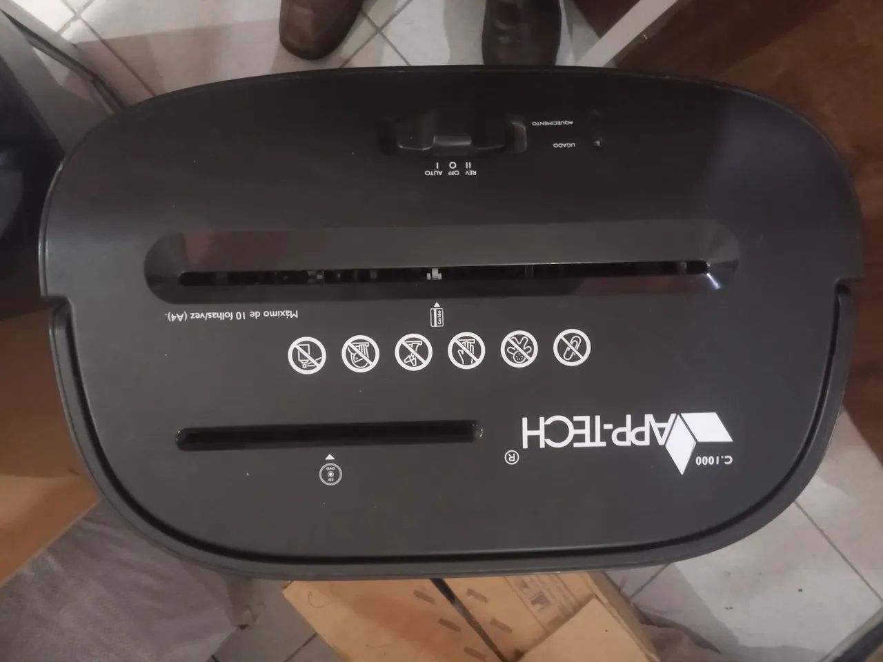 Triturador papel APP tech64265259294465120