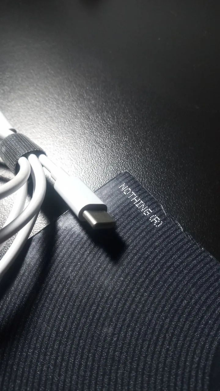 Cabo USB-C x USB-C - Genuíno Nothing Phone CMF - 1 Metro - NOVO - Foto 3