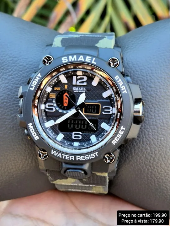 Relógio Masculino Smael Original Estilo G-Shock