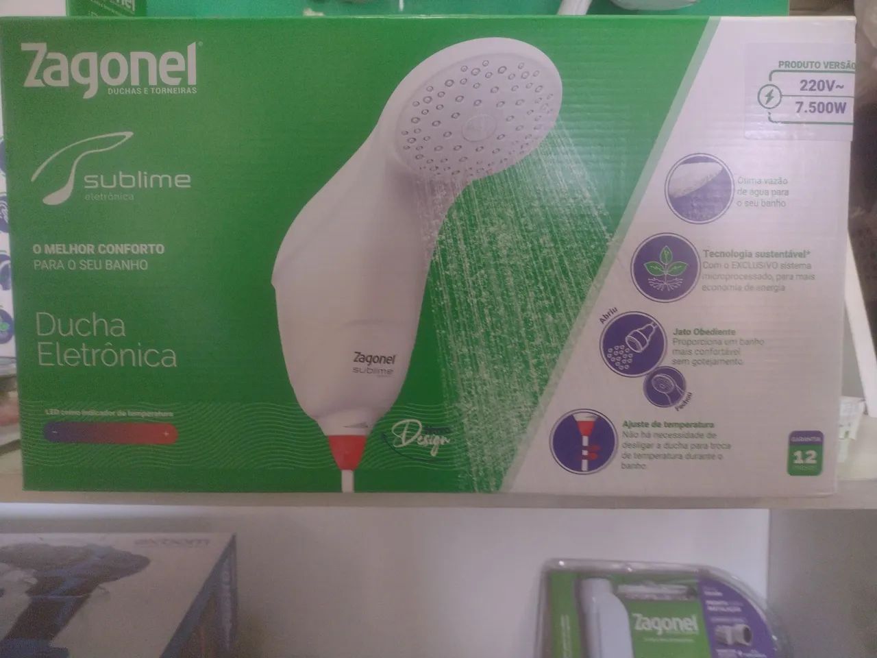 Ducha Eletrônica Zagonel Sublime