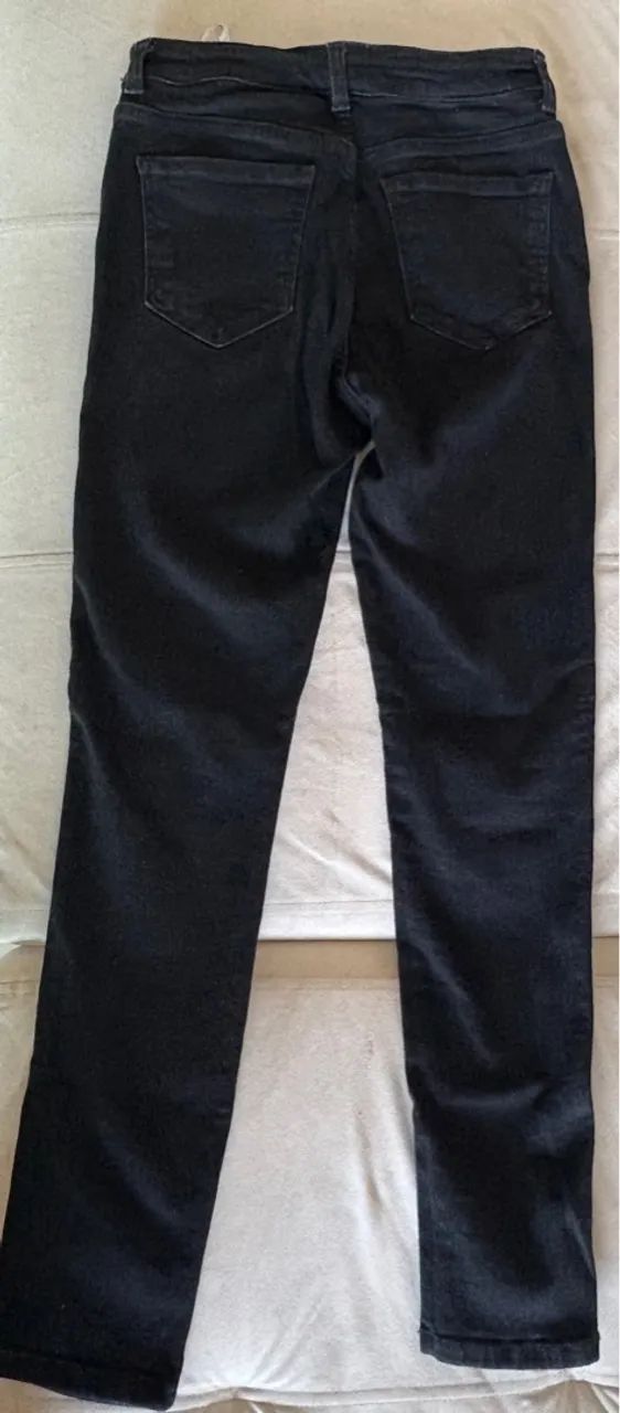 Calça Jeans Preta - Conforto e Estilo - Foto 2