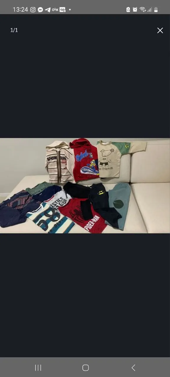 Lote de 13 peças tama4/6