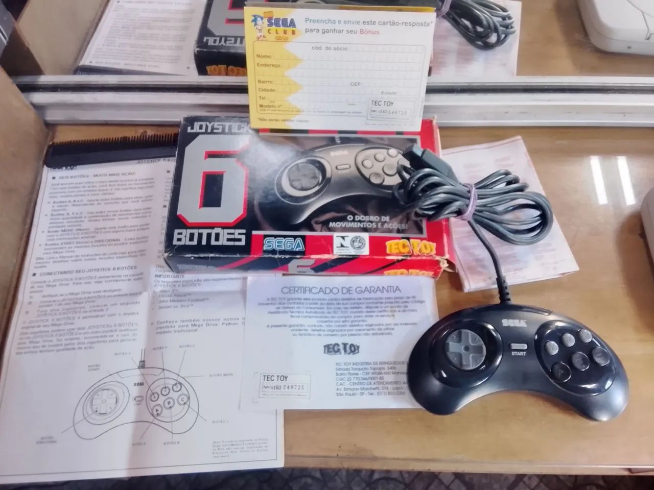 Controle sega mega drive 3 