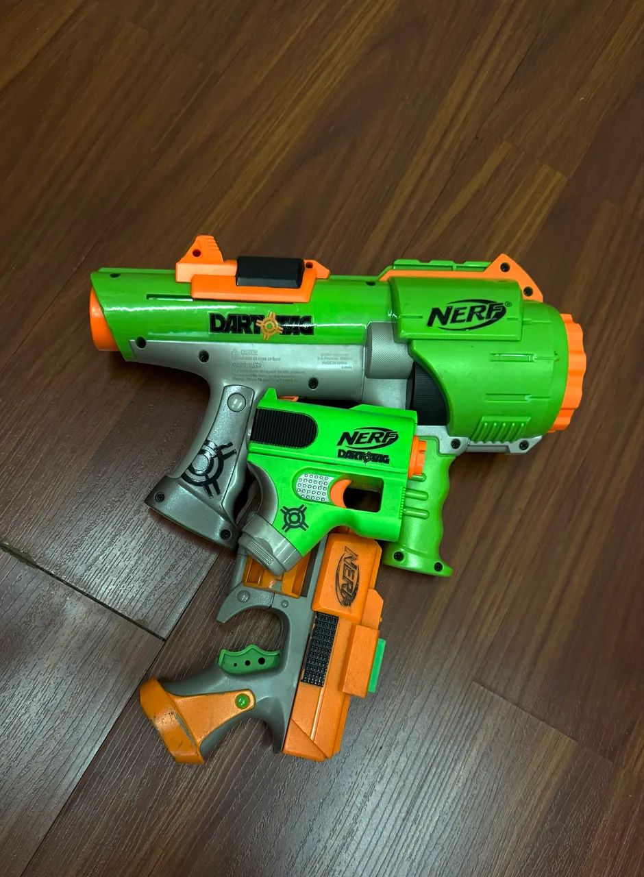 Kit de pistolas de brinquedo Nerf
