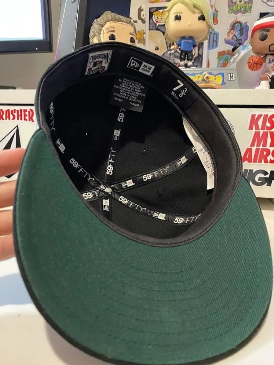 boné new era 59fifty new york yankees 7 3/8 - Foto 3