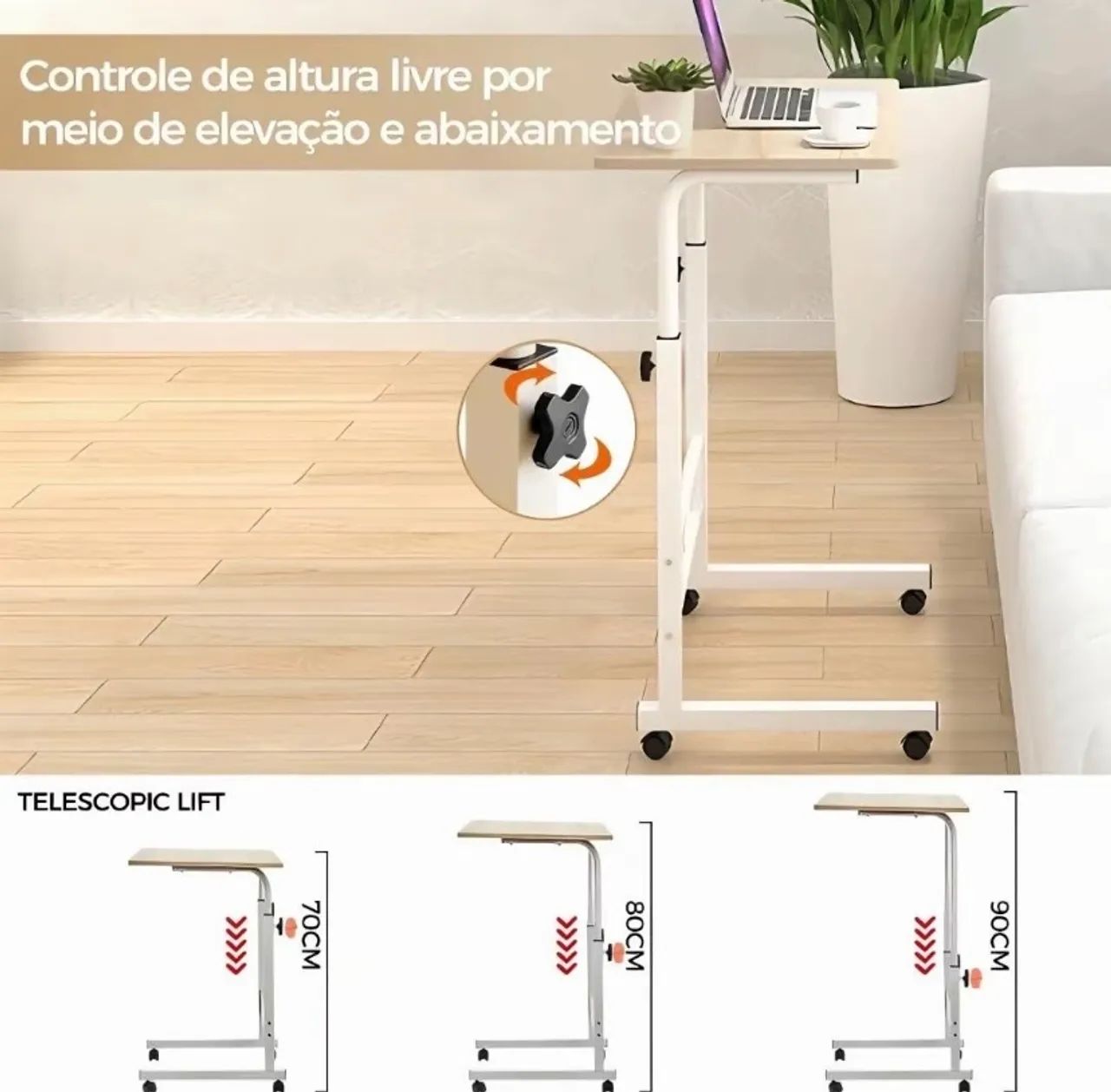 Escrivaninha ajustável  - Foto 4