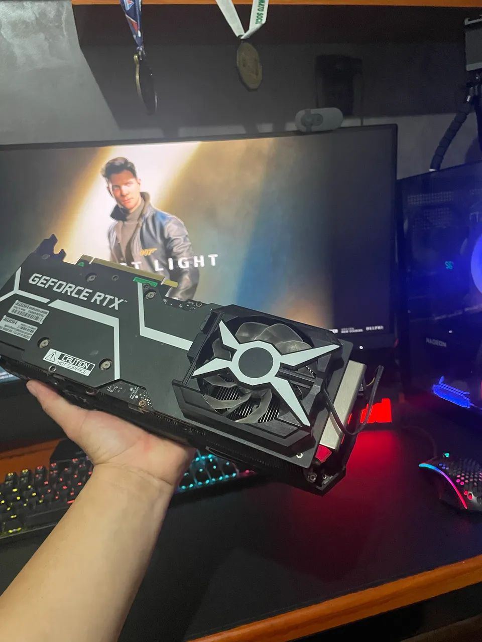 Placa De Vídeo NVidia 3080 10fb Galax - Foto 3